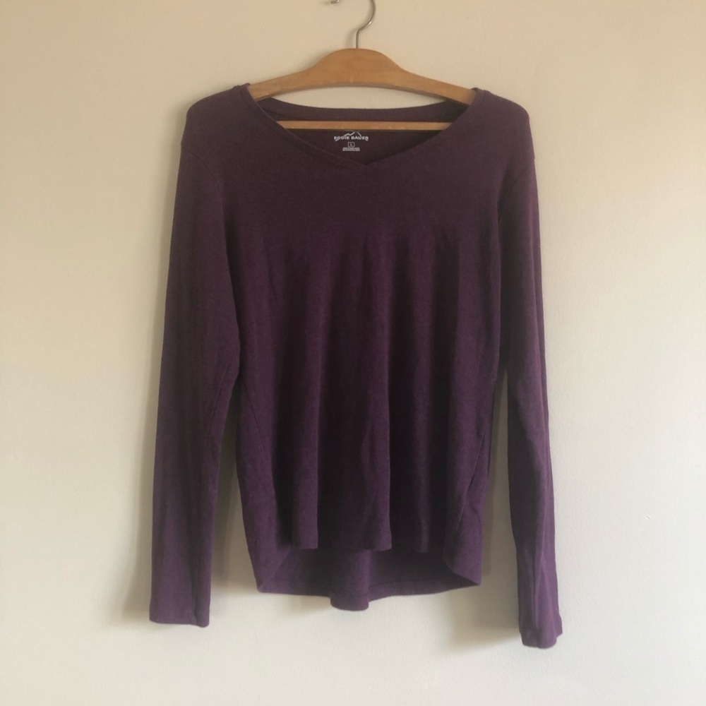 3 for $20 ⭐️ Eddie Bauer Purple Long Sleeve